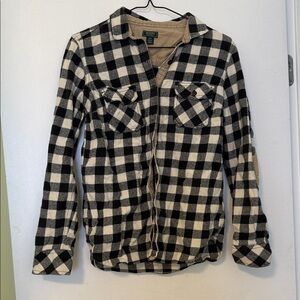 Roots Plaid Button Up